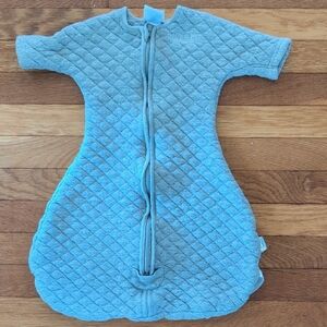 Halo Gray Quilted Sleep Sack Pajamas